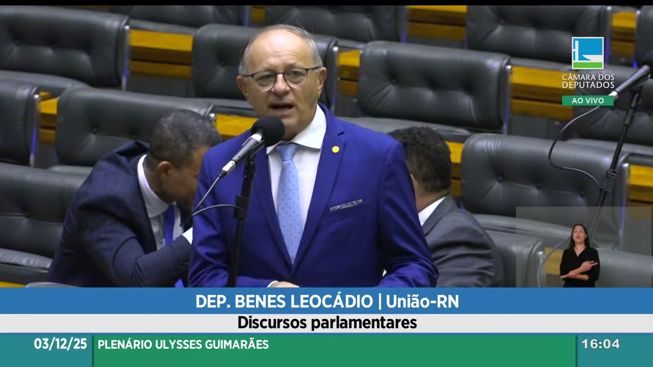 Vídeo do evento em 57:53