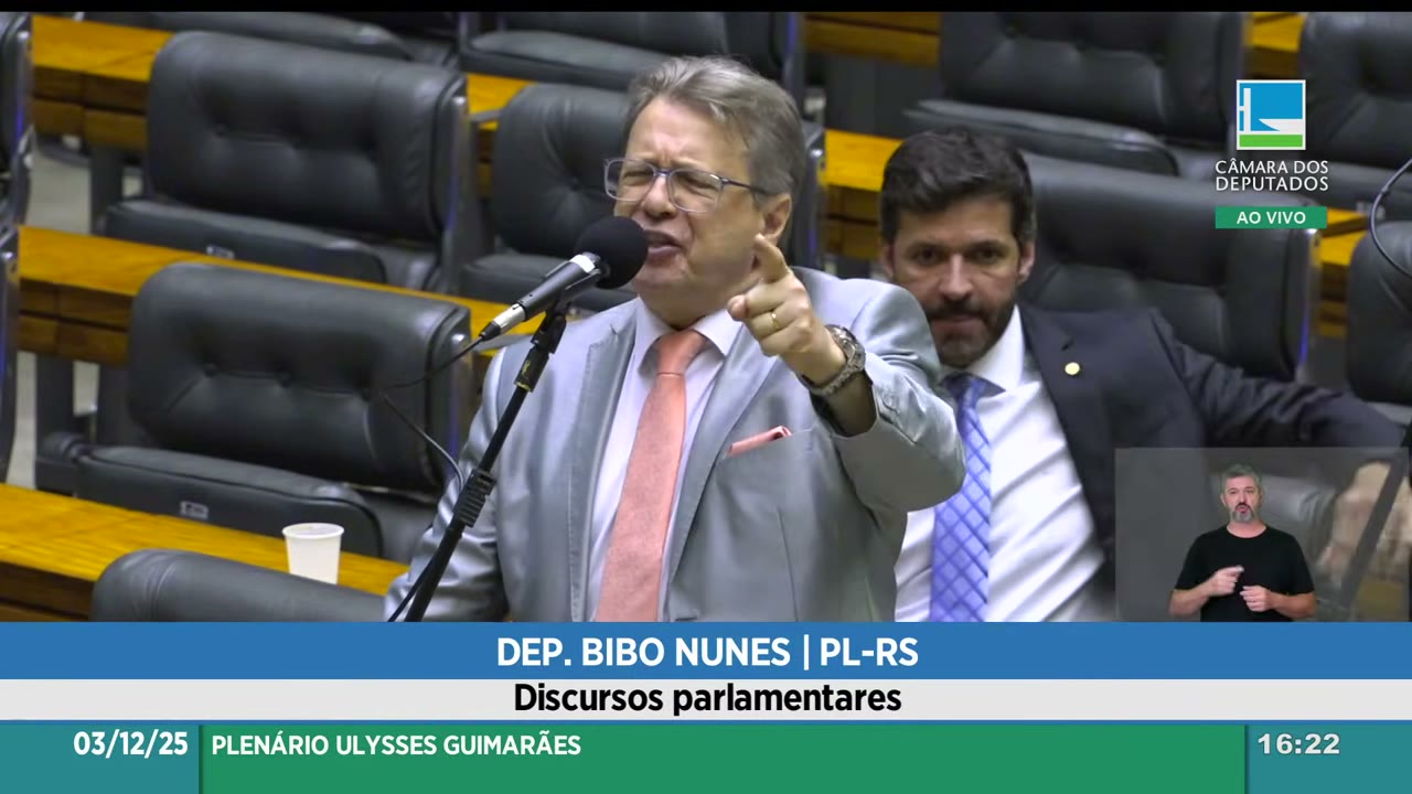 Vídeo do evento em 1:15:29