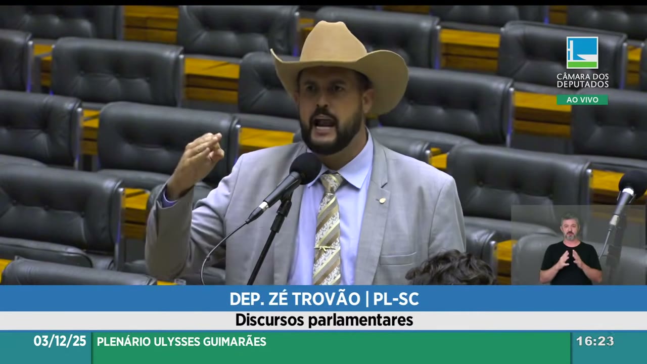 Vídeo do evento em 1:17:10