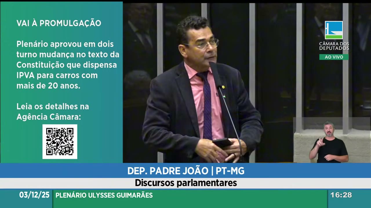 Vídeo do evento em 1:21:17