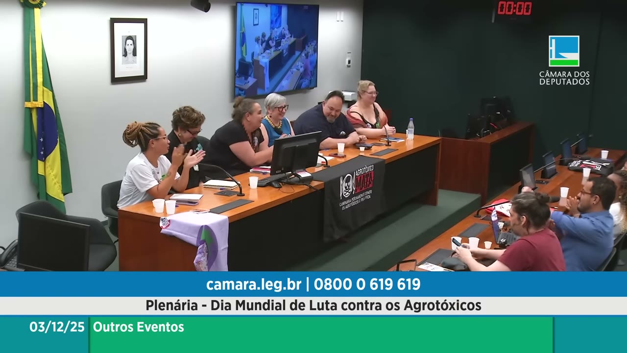 Vídeo do evento em 1:12:30