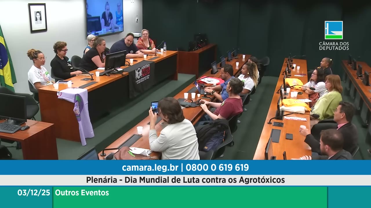Vídeo do evento em 1:47:04