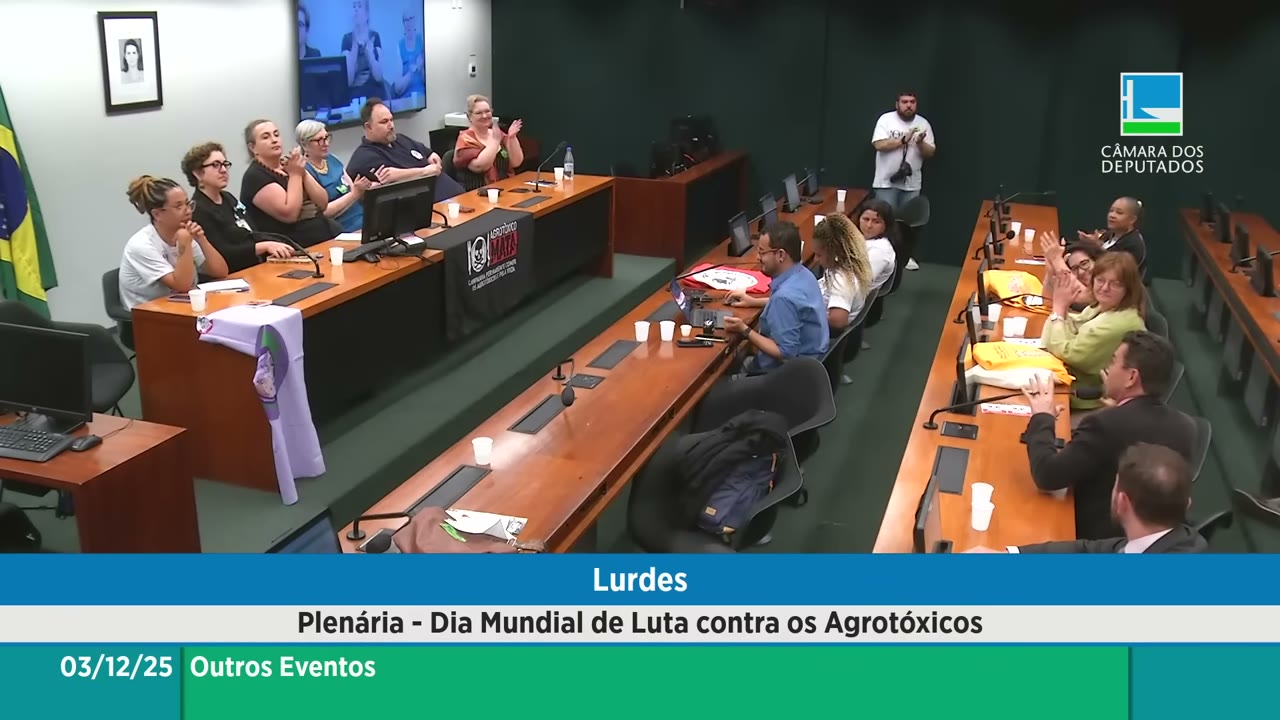 Vídeo do evento em 1:52:27