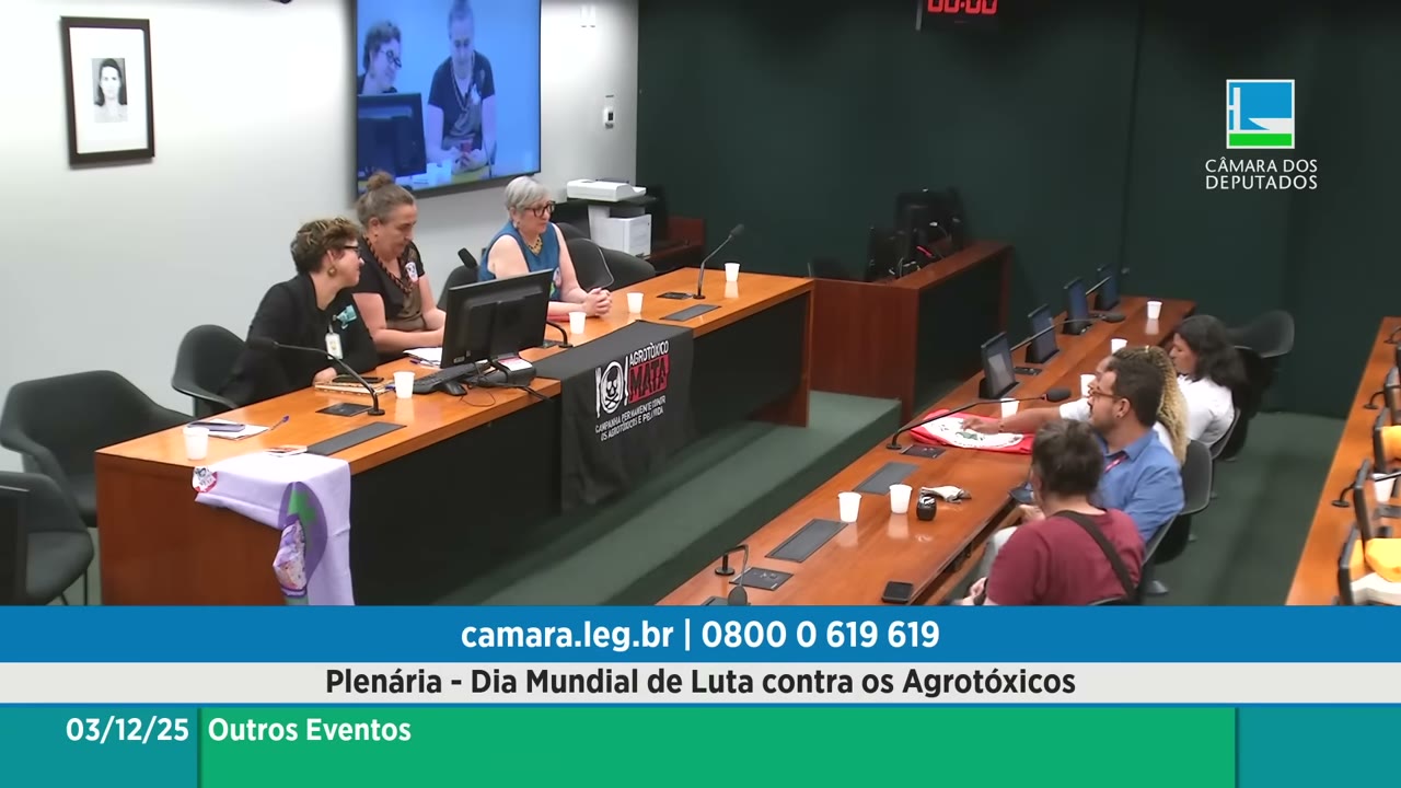 Vídeo do evento em 2:12:52