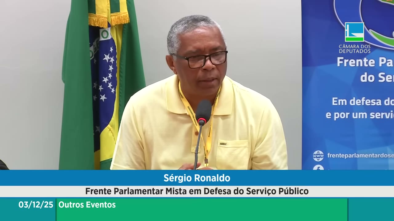 Vídeo do evento em 28:27