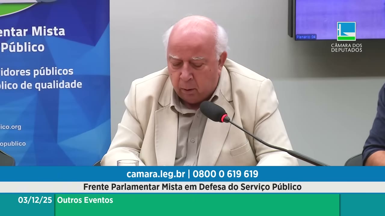 Vídeo do evento em 42:52