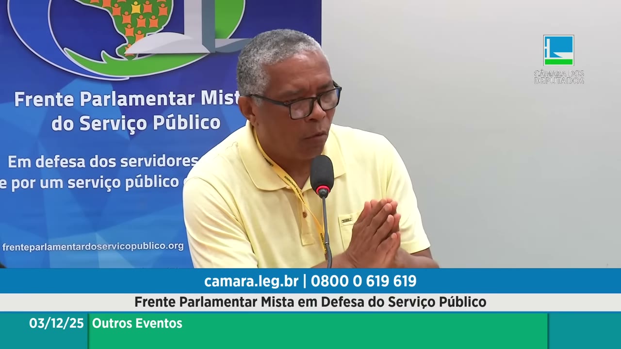 Vídeo do evento em 48:38