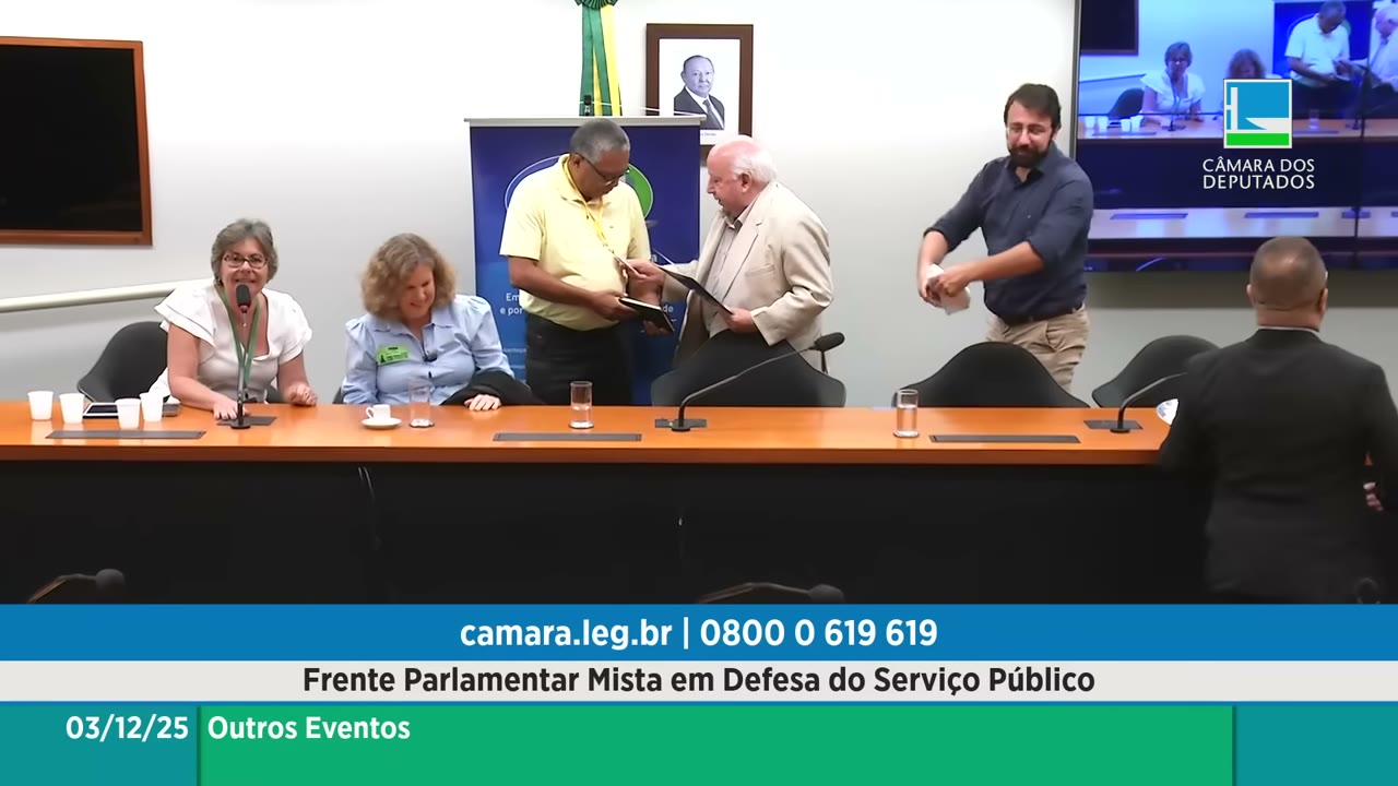 Vídeo do evento em 53:01