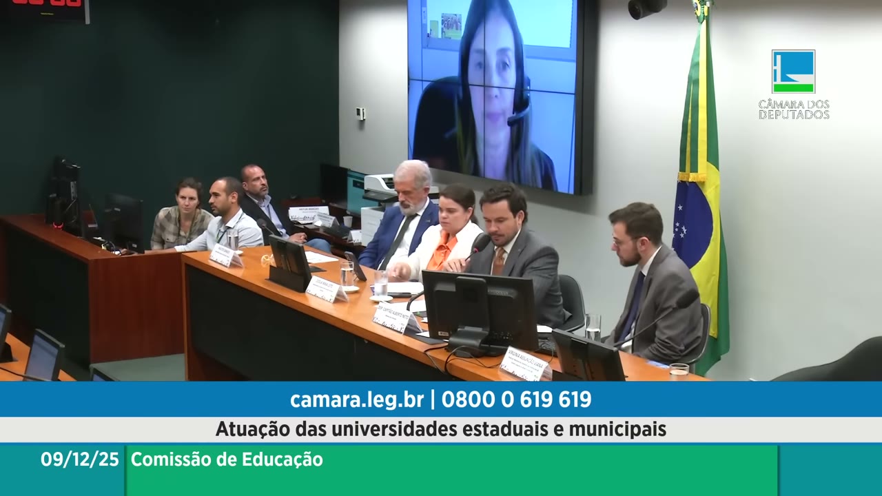 Vídeo do evento em 1:00:50