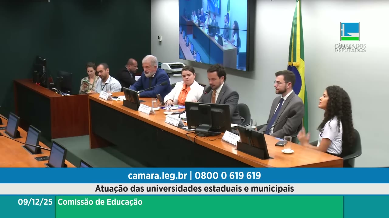 Vídeo do evento em 1:18:29