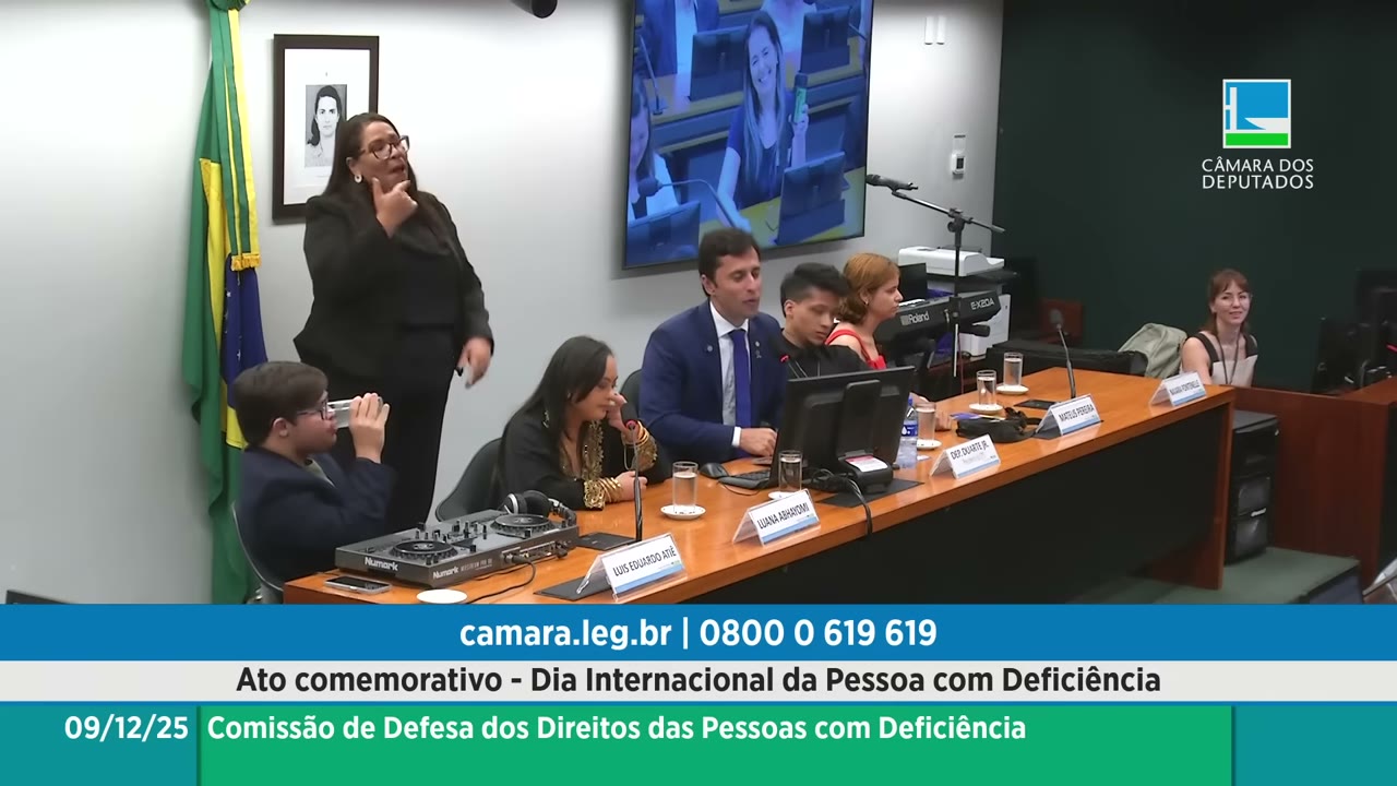 Vídeo do evento em 22:04
