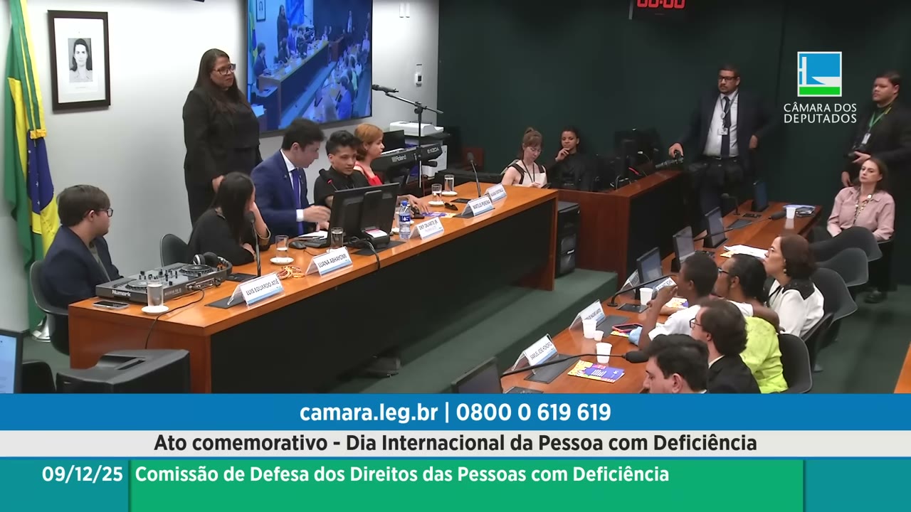 Vídeo do evento em 1:05:51