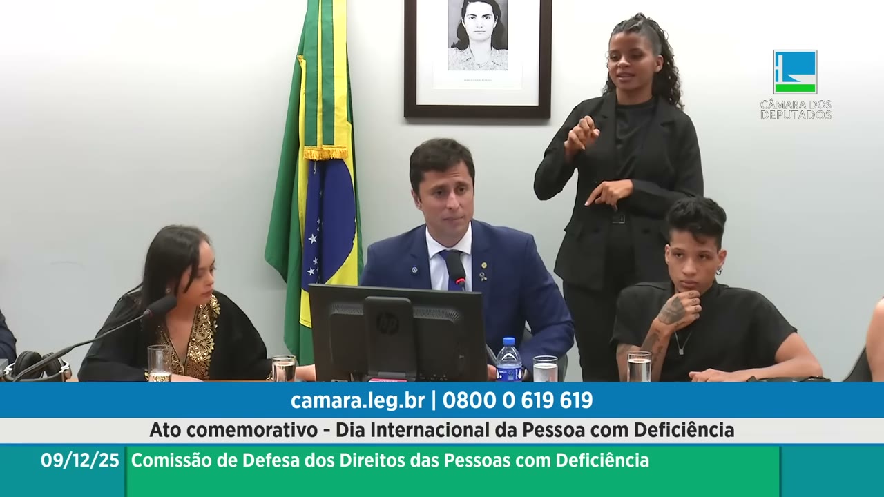Vídeo do evento em 1:18:00