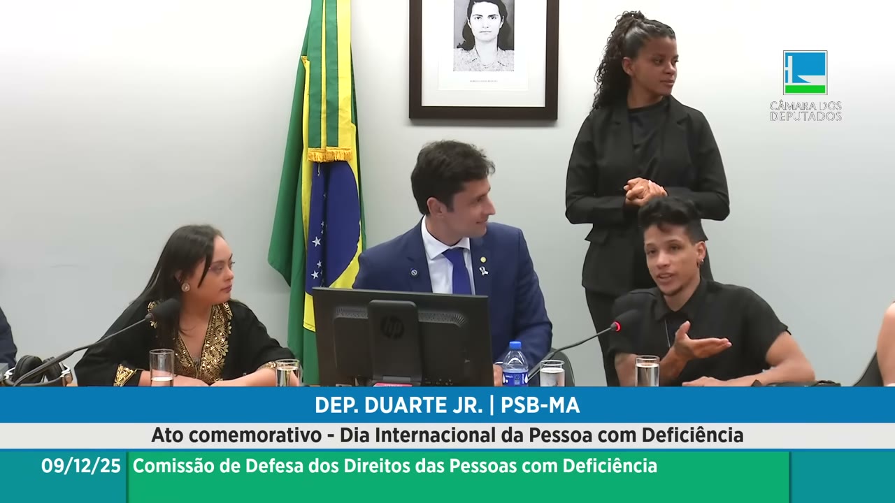 Vídeo do evento em 1:18:44