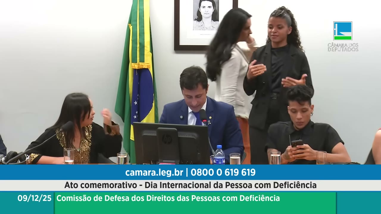 Vídeo do evento em 1:21:01