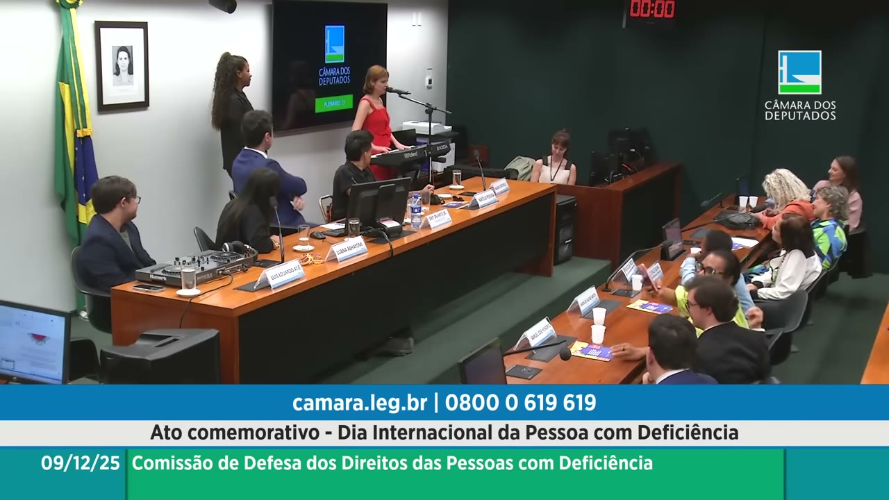 Vídeo do evento em 1:23:27