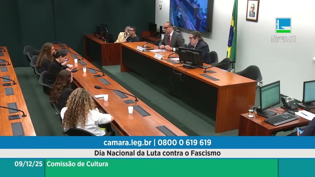 Vídeo do evento em 56:46
