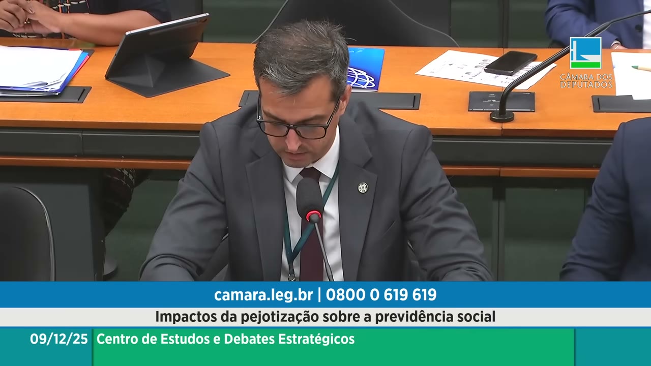Vídeo do evento em 1:09:11