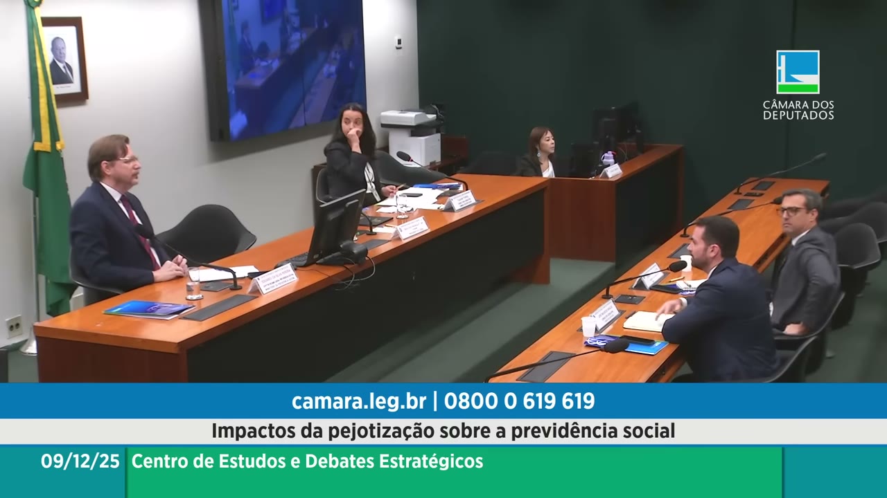 Vídeo do evento em 1:10:52