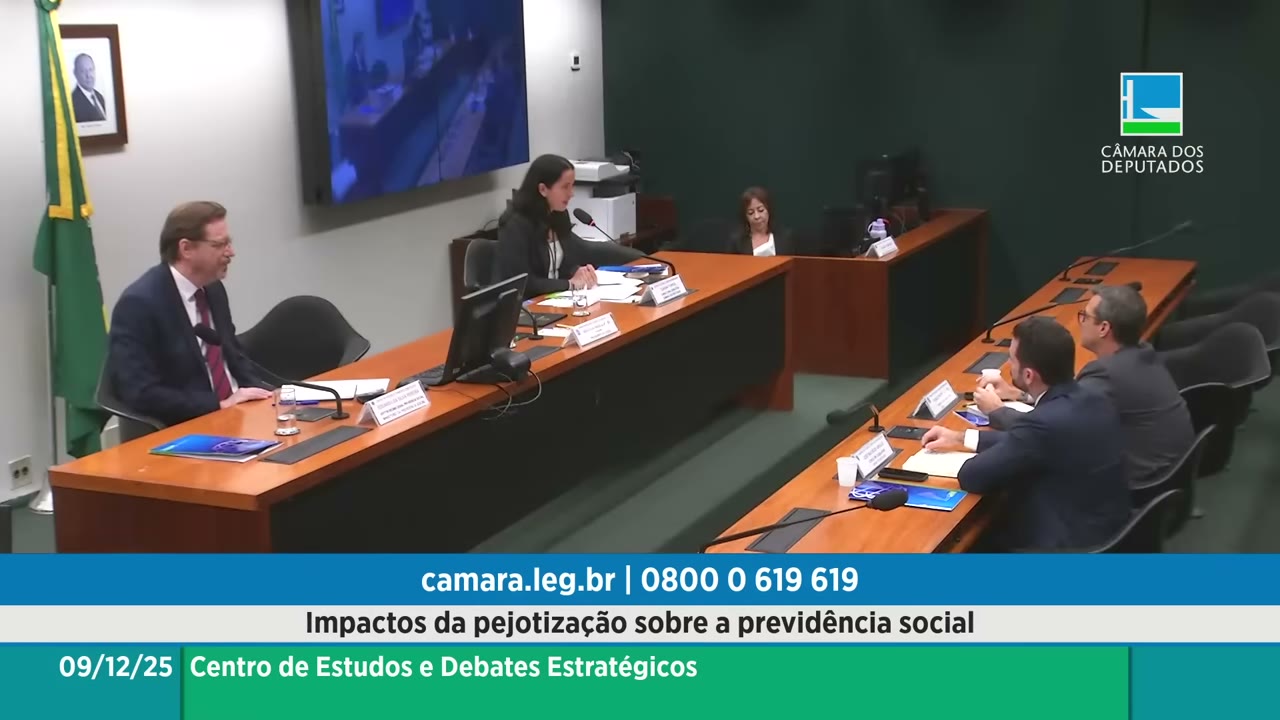 Vídeo do evento em 1:21:37