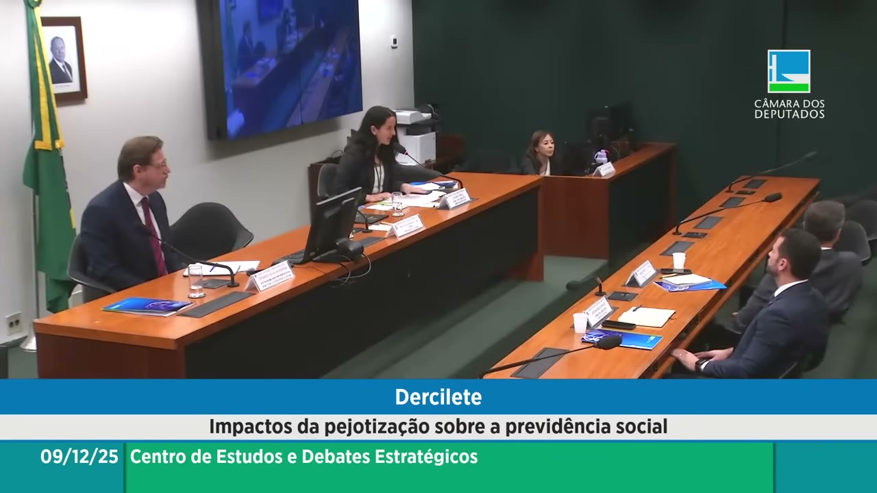 Vídeo do evento em 1:27:22
