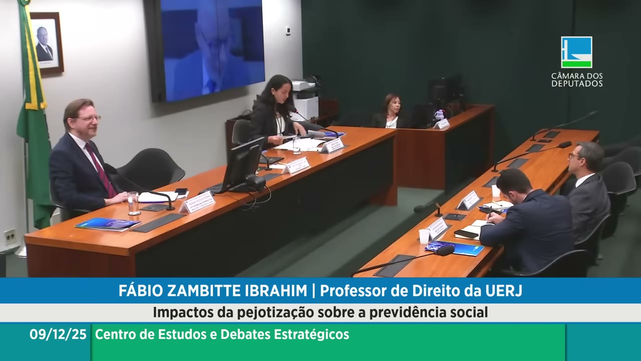 Vídeo do evento em 1:42:47