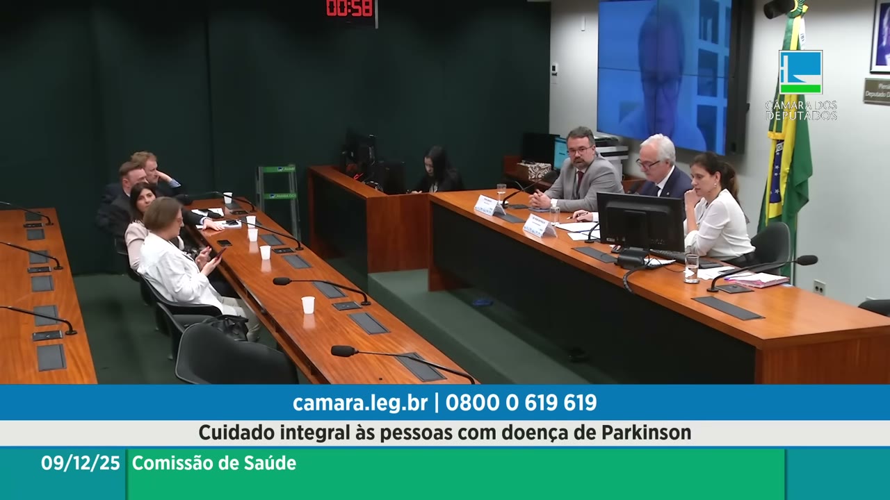 Vídeo do evento em 1:00:02