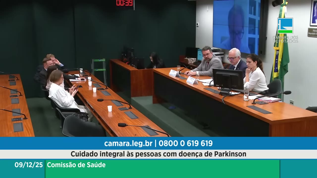 Vídeo do evento em 1:00:21