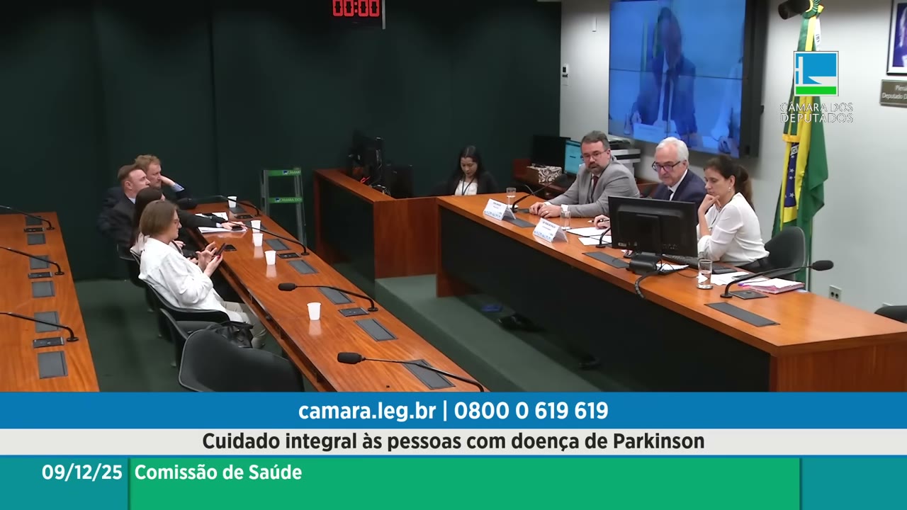 Vídeo do evento em 1:00:34