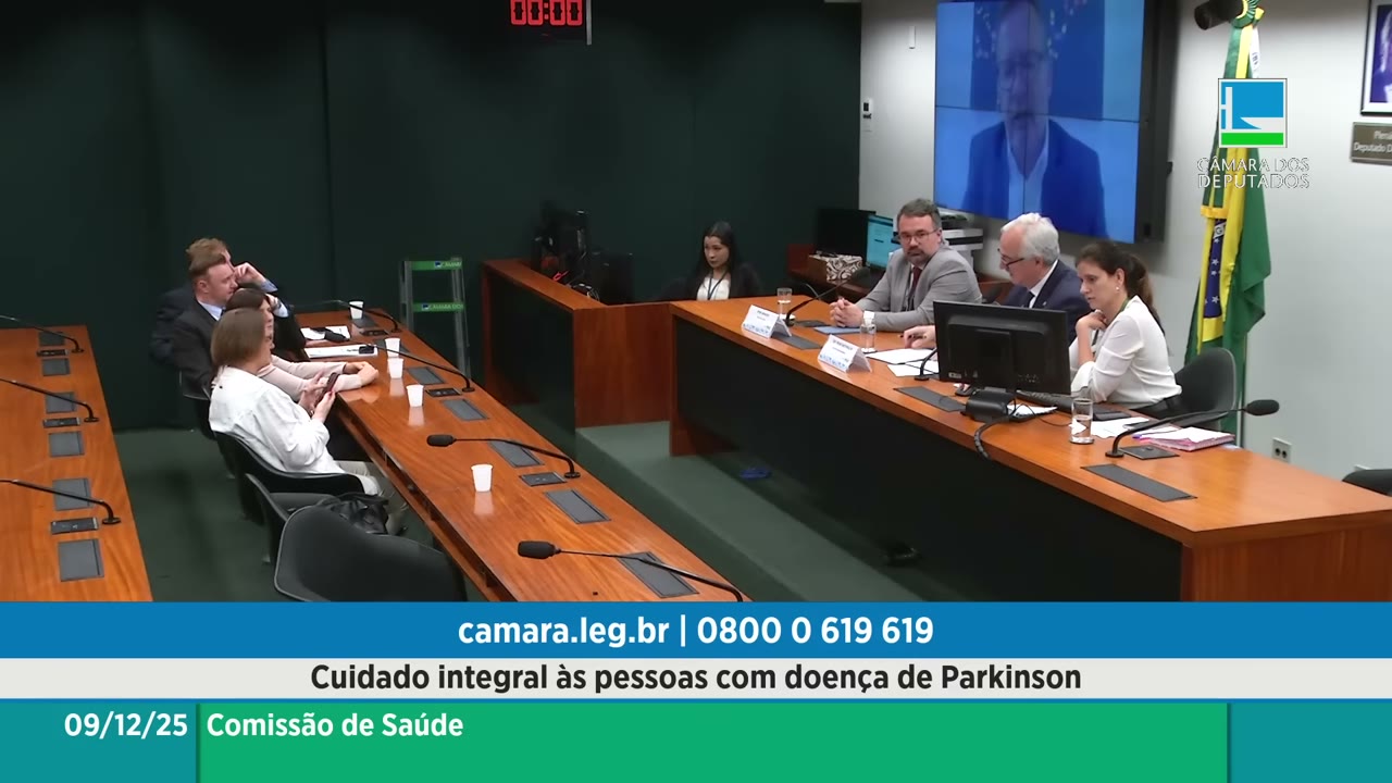 Vídeo do evento em 1:01:08