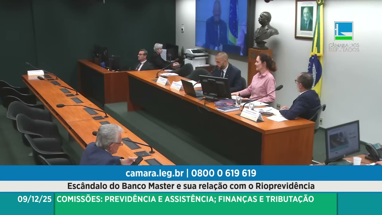 Vídeo do evento em 43:44