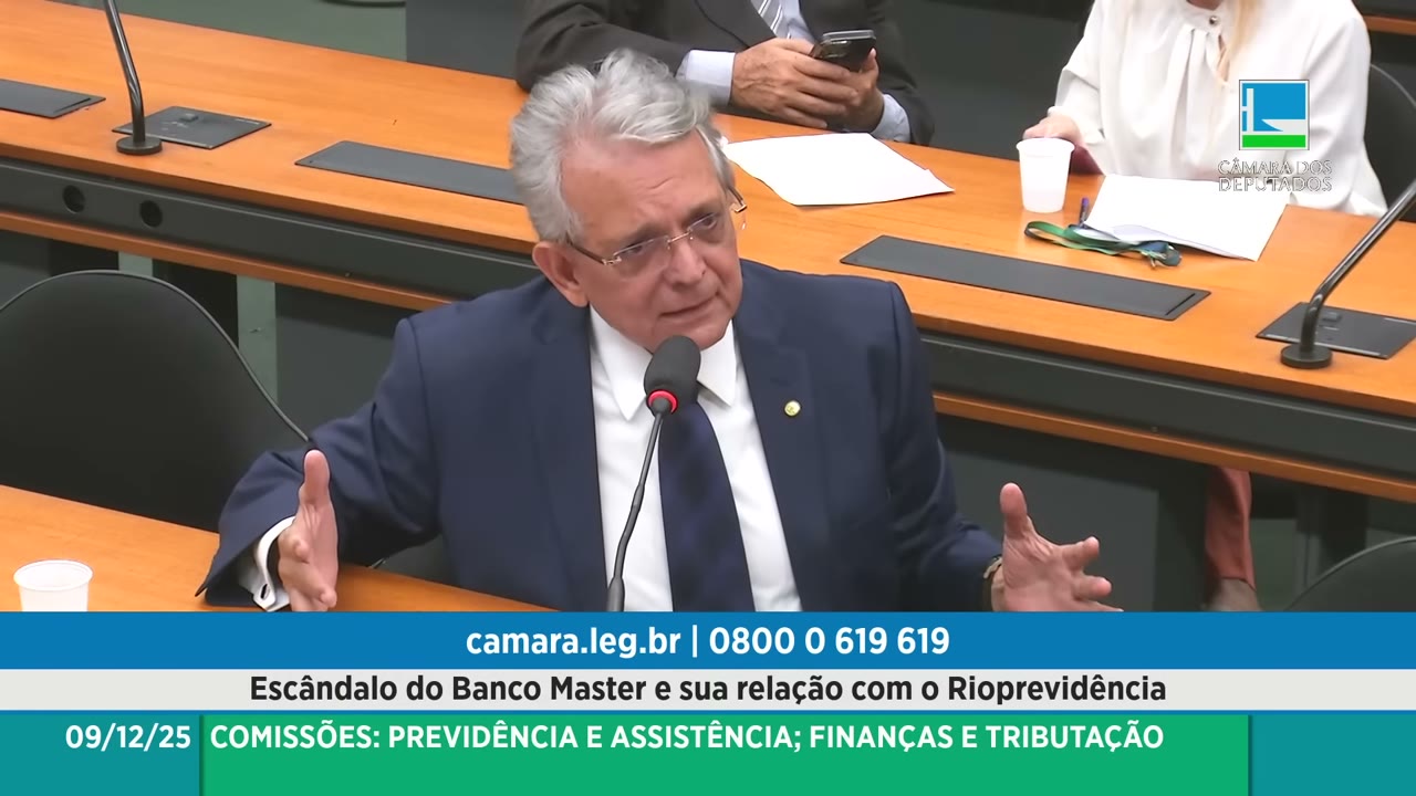 Vídeo do evento em 1:03:10
