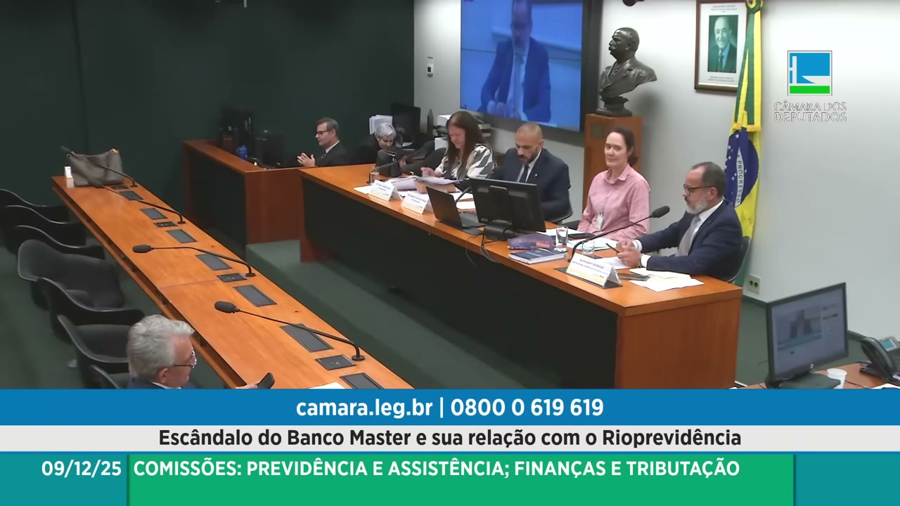 Vídeo do evento em 1:05:52