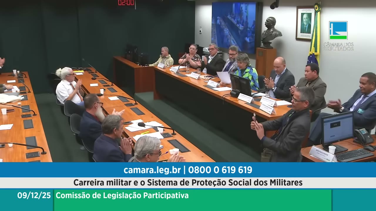 Vídeo do evento em 55:14