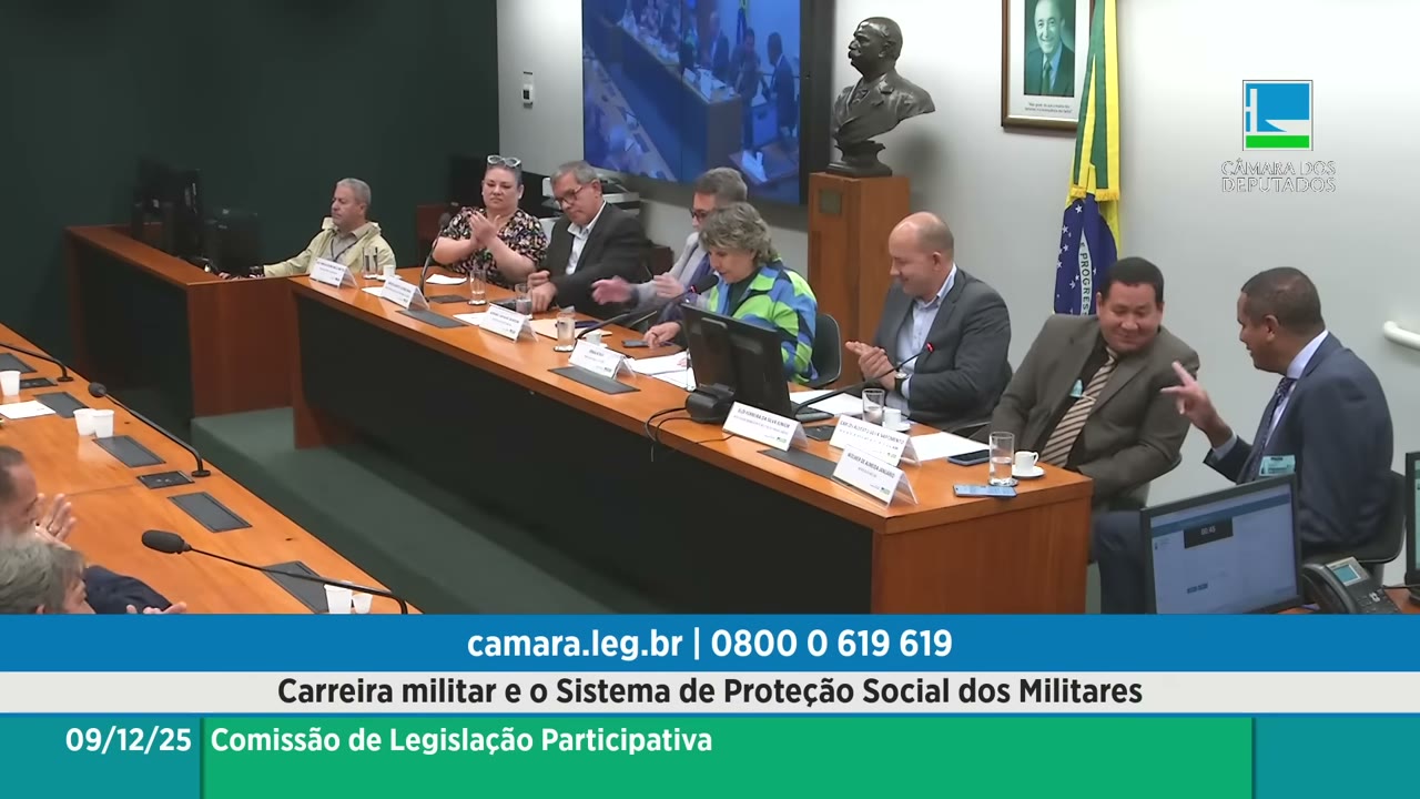 Vídeo do evento em 1:45:19