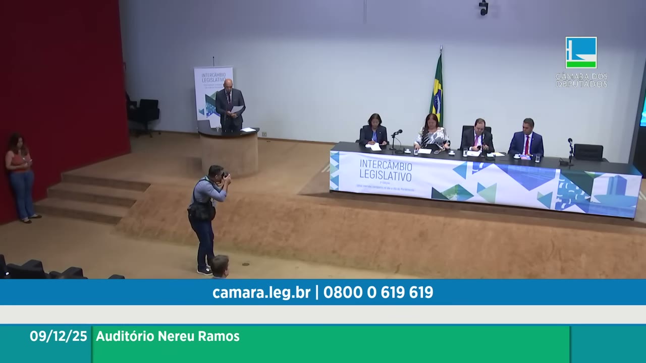 Vídeo do evento em 0:12