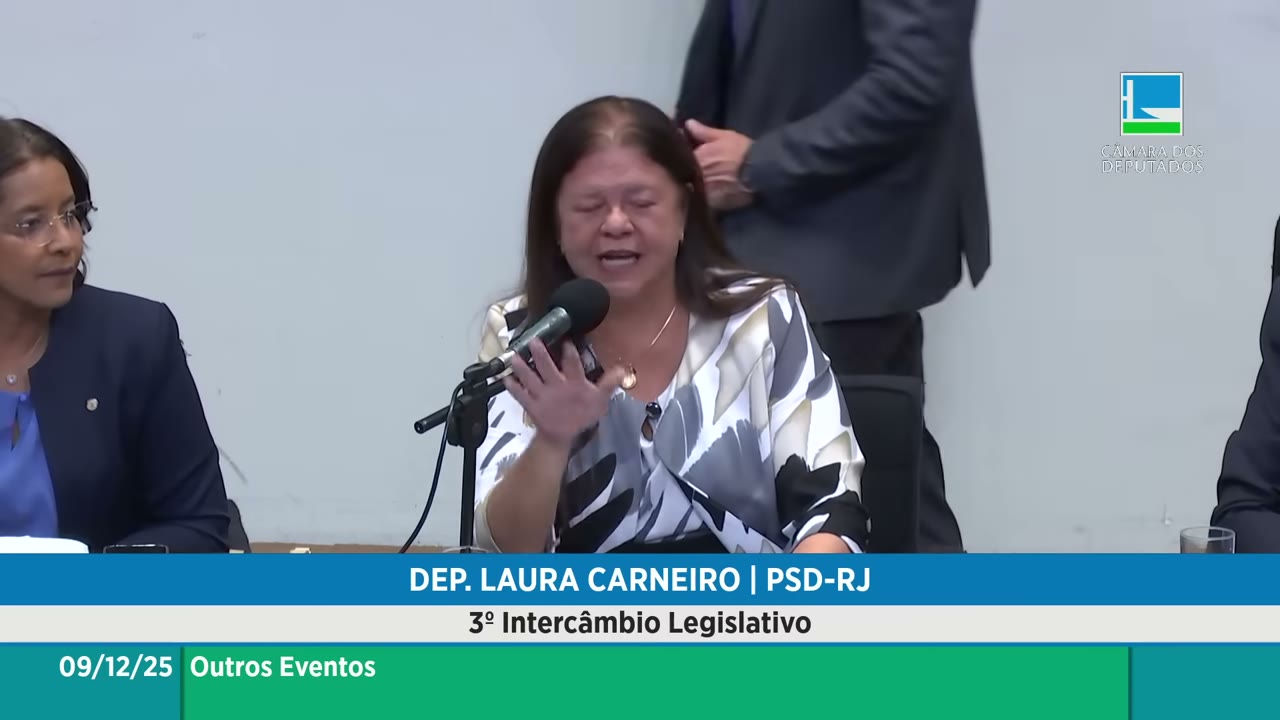 Vídeo do evento em 23:20