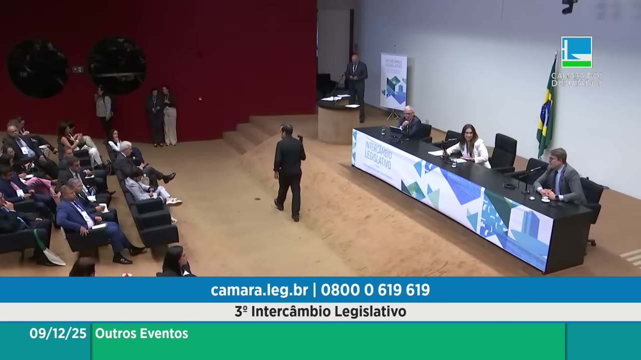 Vídeo do evento em 2:55:34