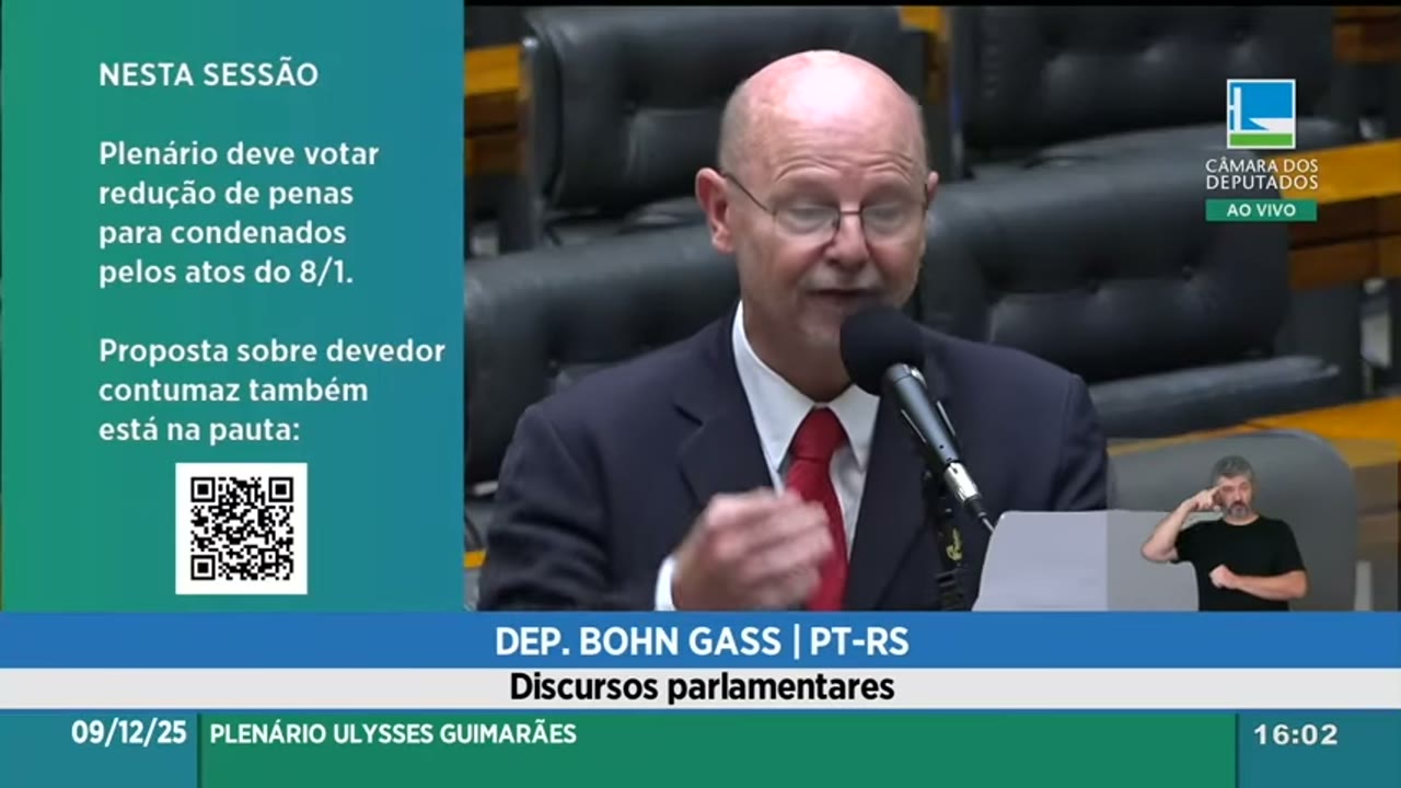 Vídeo do evento em 57:42
