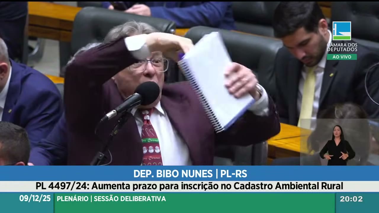 Vídeo do evento em 59:03
