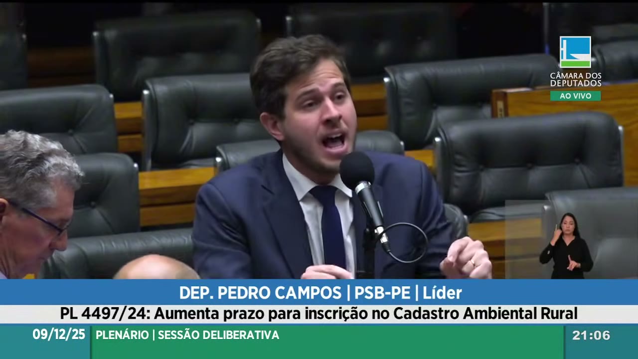 Vídeo do evento em 2:03:25