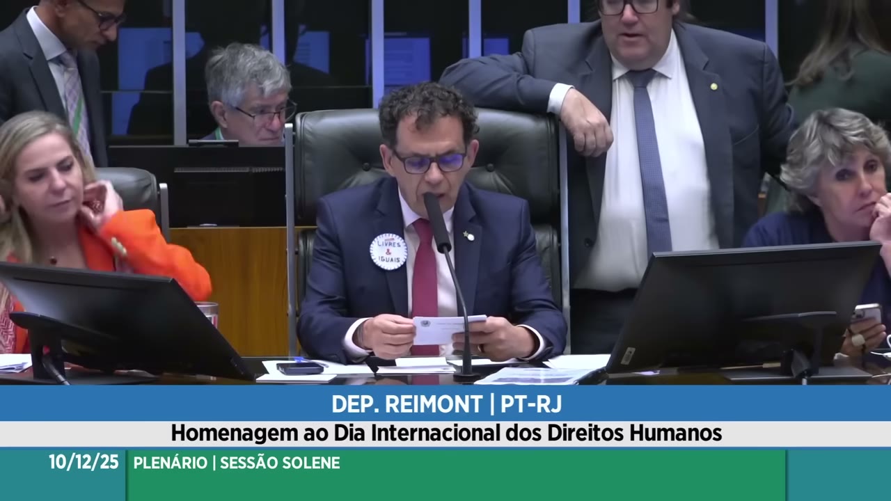 Vídeo do evento em 1:13:05