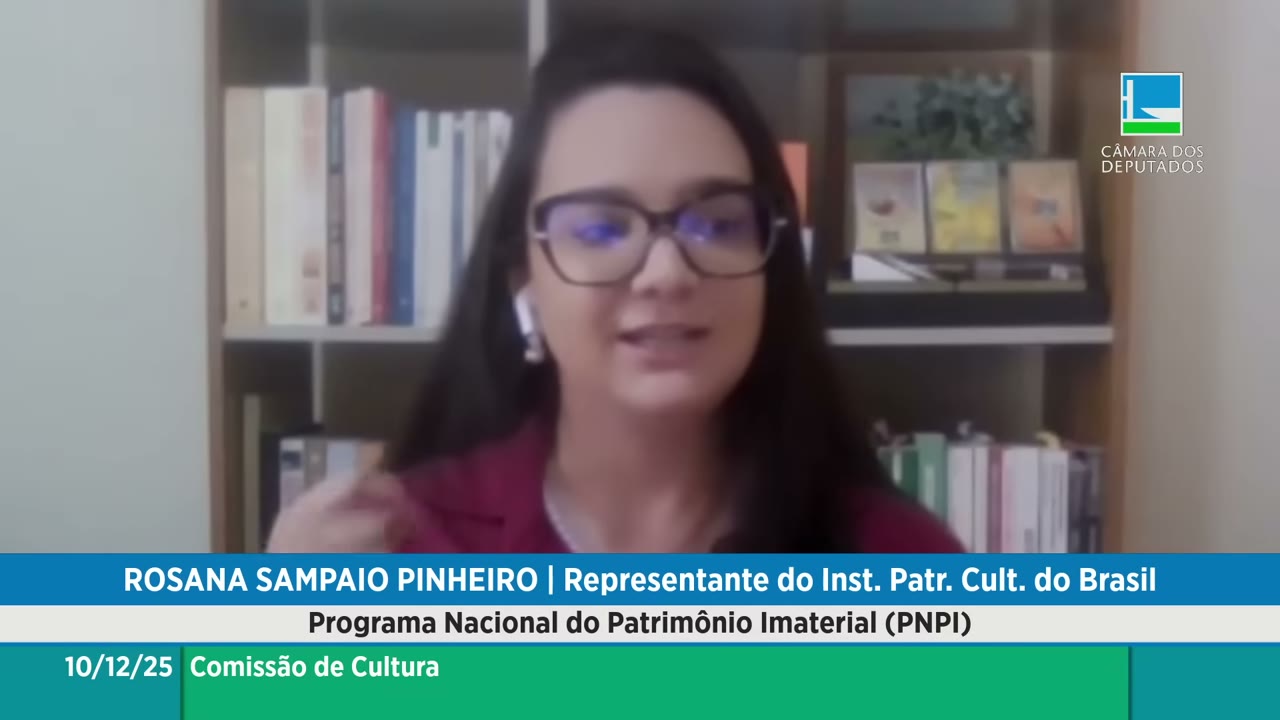 Vídeo do evento em 47:44
