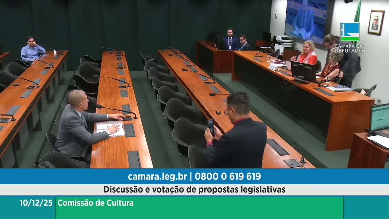 Vídeo do evento em 6:45