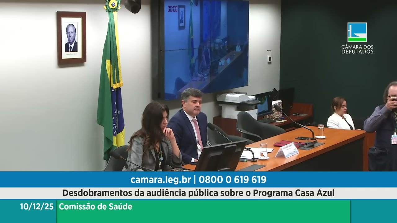 Vídeo do evento em 1:05:35