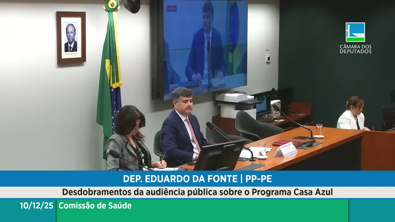 Vídeo do evento em 1:12:53