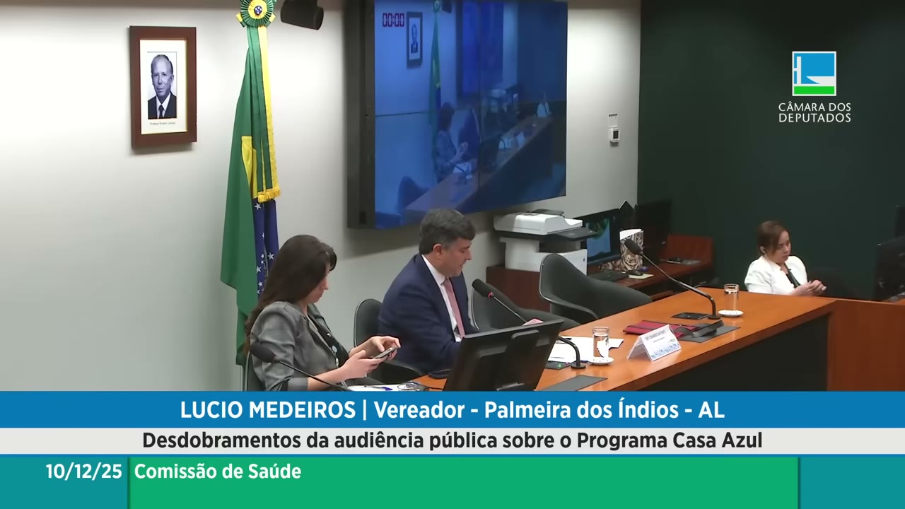 Vídeo do evento em 1:16:49