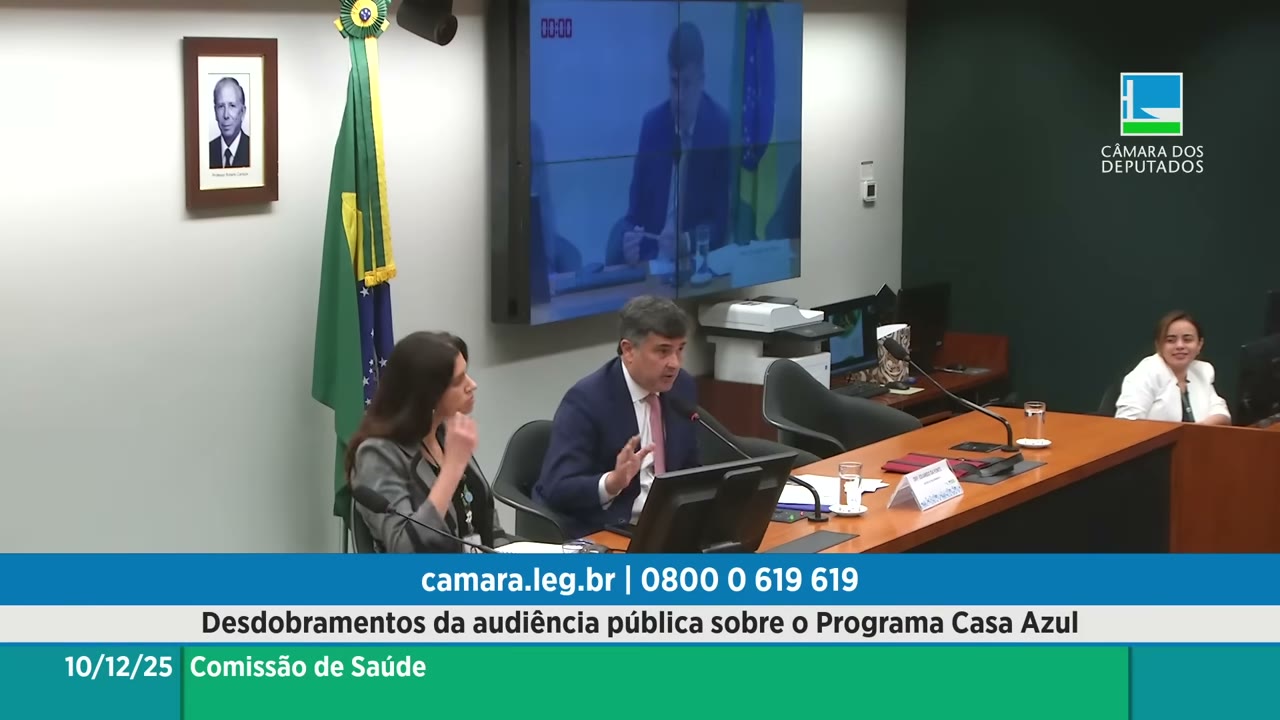 Vídeo do evento em 1:27:17