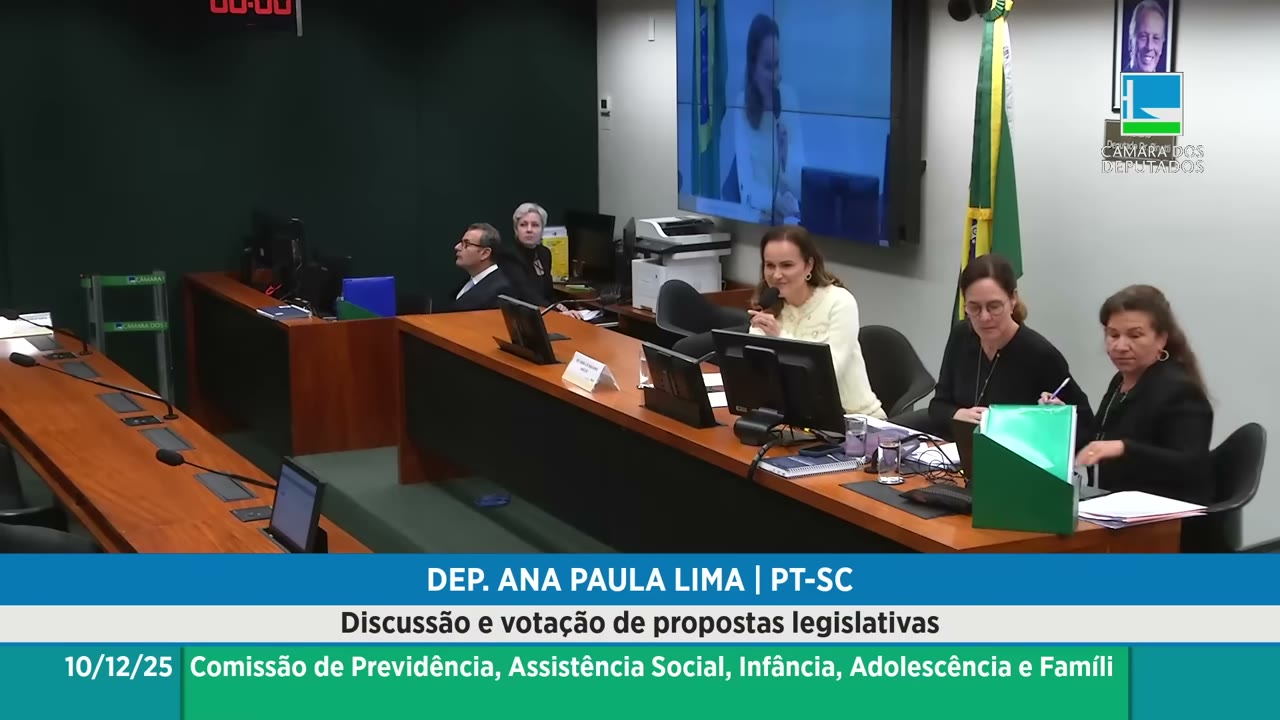 Vídeo do evento em 1:05:51