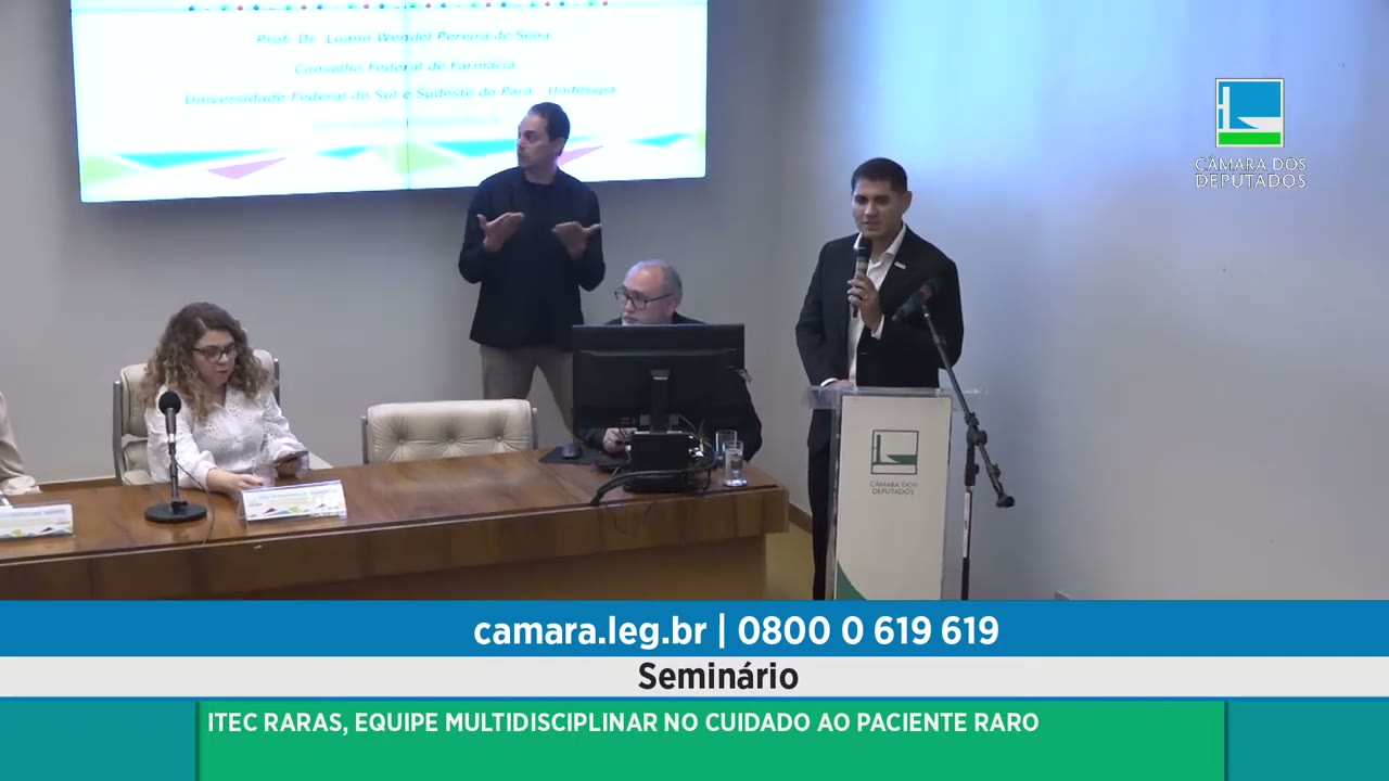 Vídeo do evento em 1:06:18